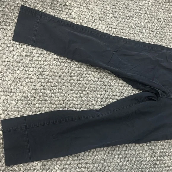 Wildfang The Ace Collection Navy Blue Trouser Khaki Pants Size Small